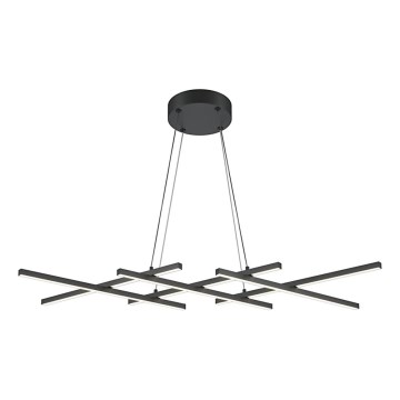 Maytoni MOD244PL-L50BK - Κρεμαστό φωτιστικό LED με καλώδιο HALO LED/40W/230V μαύρο