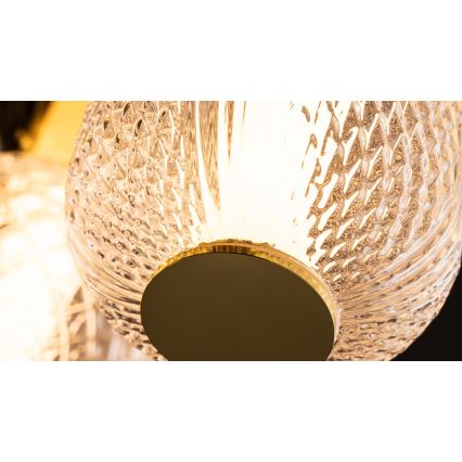 Maytoni MOD273CL-L60CH3K - Φωτιστικό οροφής LED DROP 4xLED/15W/230V διάμετρος 43 cm γυαλιστερό χρώμιο