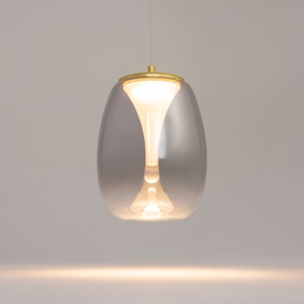 Maytoni MOD282PL-L8G3K -  Κρεμαστό φωτιστικό οροφής LED SPLASH LED/7W/230V 3000K χρυσό