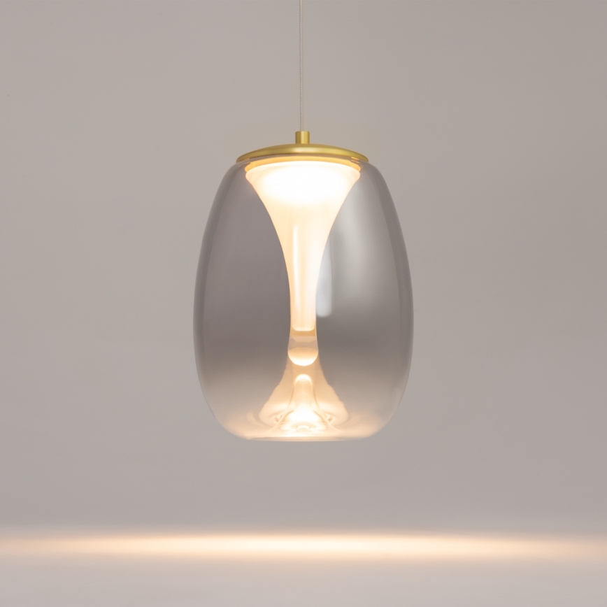 Maytoni MOD282PL-L8G3K -  Κρεμαστό φωτιστικό οροφής LED SPLASH LED/7W/230V 3000K χρυσό
