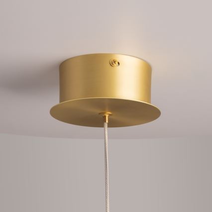 Maytoni MOD282PL-L8G3K -  Κρεμαστό φωτιστικό οροφής LED SPLASH LED/7W/230V 3000K χρυσό