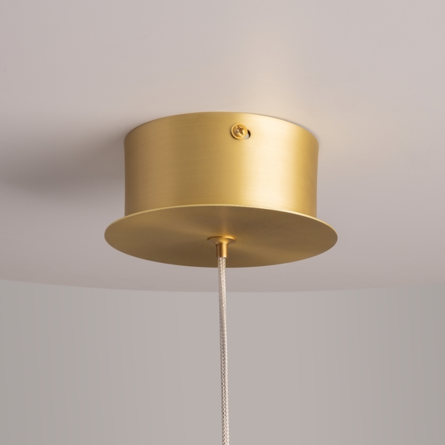 Maytoni MOD282PL-L8G3K -  Κρεμαστό φωτιστικό οροφής LED SPLASH LED/7W/230V 3000K χρυσό