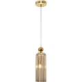 Maytoni MOD302PL-01CG - Κρεμαστό φωτιστικό οροφής ANTIC 1xE14/40W/230V χρυσό/μπεζ