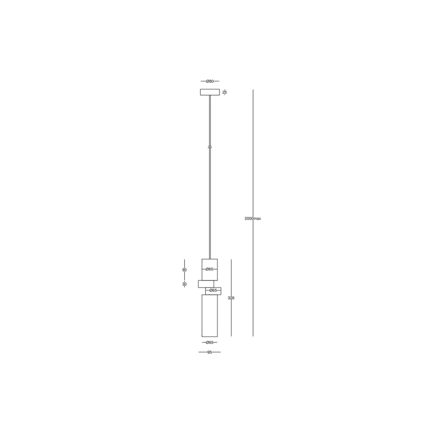 Maytoni MOD303PL-01CFL3 - Κρεμαστό φωτιστικό οροφής PALETTE 1xGU10/40W/230V χρυσό/γκρι