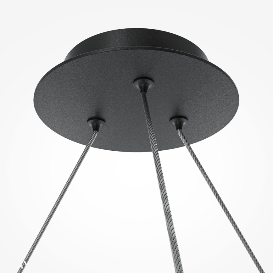 Maytoni MOD317PL-06B - Κρεμαστό φωτιστικό οροφής BALANCE 6xG9/40W/230V μαύρο