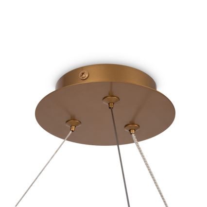 Maytoni MOD317PL-06G - Κρεμαστό φωτιστικό οροφής BALANCE 6xG9/40W/230V χαλκός
