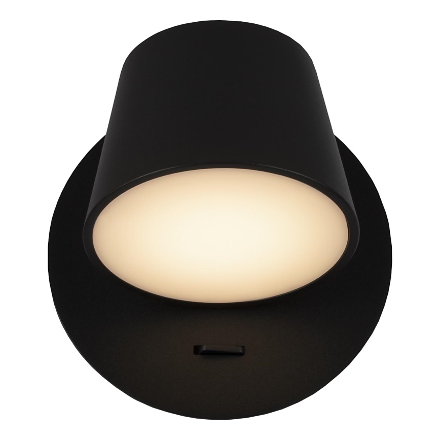 Maytoni MOD421WL-L6B3K - Φωτιστικό τοίχου LED PIXEL LED/7W/230V 3000K μαύρο