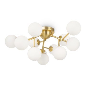 Maytoni MOD545CL-12BS - Φωτιστικό οροφής DALLAS 12xG9/28W/230V χρυσό