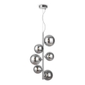Maytoni MOD545PL-06CH - Κρεμαστό φωτιστικό οροφής DALLAS 6xG9/28W/230V γυαλιστερό χρώμιο