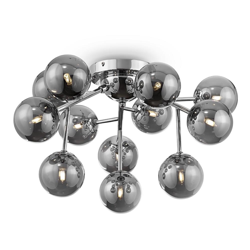 Maytoni MOD545PL-12CH - Πλαφονιέρα οροφής DALLAS 12xG9/28W/230V γυαλιστερό χρώμιο