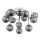 Maytoni MOD545PL-12CH - Πλαφονιέρα οροφής DALLAS 12xG9/28W/230V γυαλιστερό χρώμιο