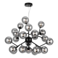 Maytoni MOD545PL-24B - Κρεμαστό φωτιστικό οροφής DALLAS 24xG9/28W/230V μαύρο