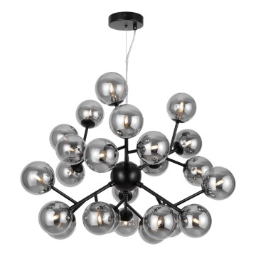 Maytoni MOD545PL-24B - Κρεμαστό φωτιστικό οροφής DALLAS 24xG9/28W/230V μαύρο