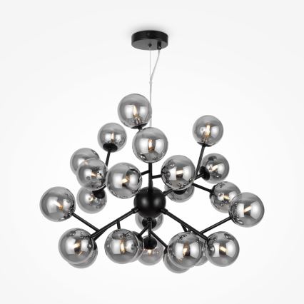 Maytoni MOD545PL-24B - Κρεμαστό φωτιστικό οροφής DALLAS 24xG9/28W/230V μαύρο