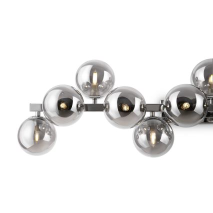 Maytoni MOD547WL-13CH - Επιτοίχιο φωτιστικό DALLAS, 13xG9/28W/230V, καπνιστό