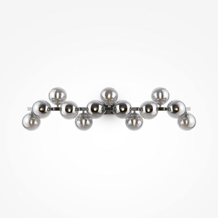 Maytoni MOD547WL-13CH - Επιτοίχιο φωτιστικό DALLAS, 13xG9/28W/230V, καπνιστό