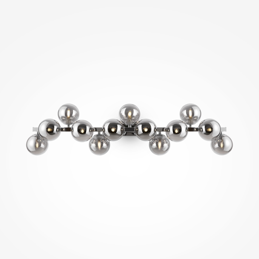 Maytoni MOD547WL-13CH - Επιτοίχιο φωτιστικό DALLAS, 13xG9/28W/230V, καπνιστό