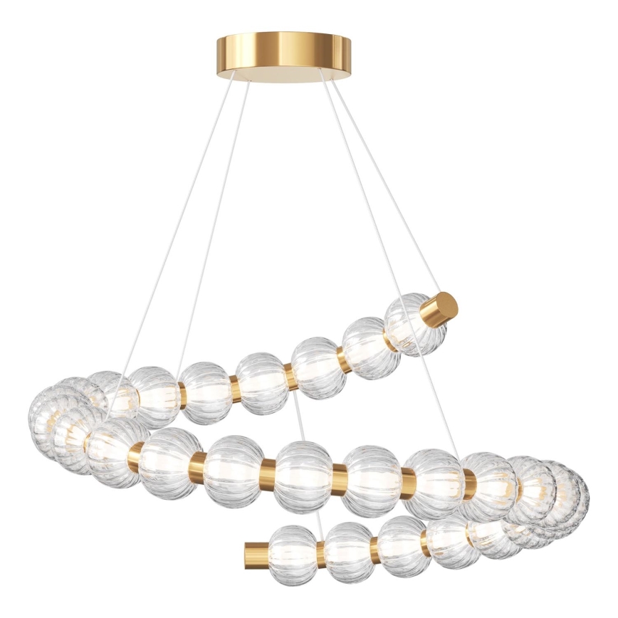 Maytoni MOD555PL-L35G3K -  Κρεμαστό φωτιστικό οροφής LED AMULET LED/40W/230V 3000K χρυσό