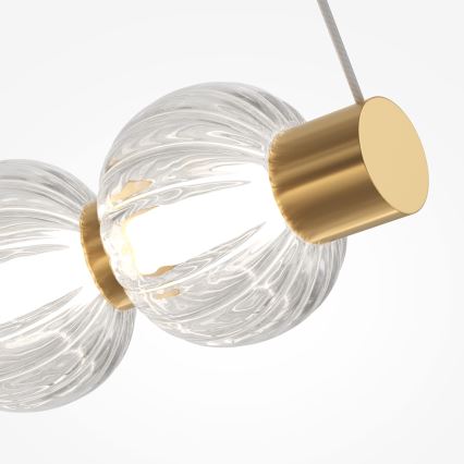 Maytoni MOD555PL-L35G3K -  Κρεμαστό φωτιστικό οροφής LED AMULET LED/40W/230V 3000K χρυσό