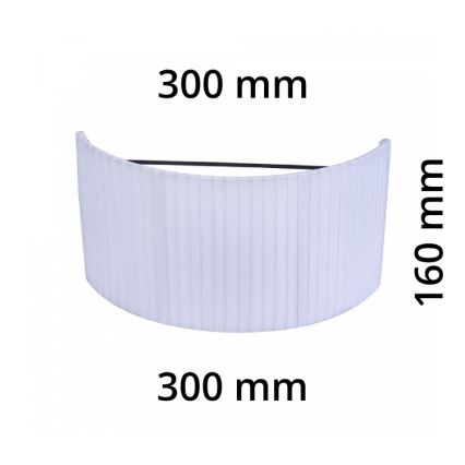 Maytoni MOD974-WLShade-White - Αμπαζούρ για φωτιστικό τοίχου TORONTO λευκό E27 300x160 mm