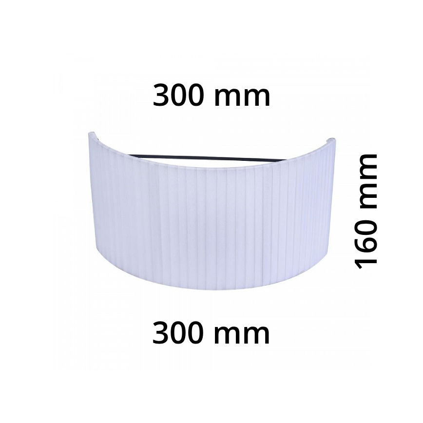 Maytoni MOD974-WLShade-White - Αμπαζούρ για φωτιστικό τοίχου TORONTO λευκό E27 300x160 mm