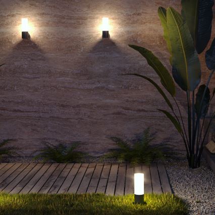 Maytoni O418FL-01GR - Λάμπα εξωτερικού χώρου WILLIS 1xE27/60W/230V 30 cm IP54 ανθρακί
