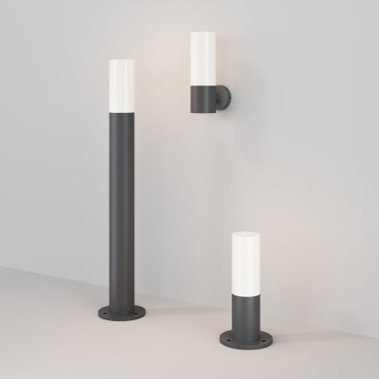 Maytoni O418FL-01GR1 - Λάμπα εξωτερικού χώρου WILLIS 1xE27/60W/230V 80 cm IP54 ανθρακί