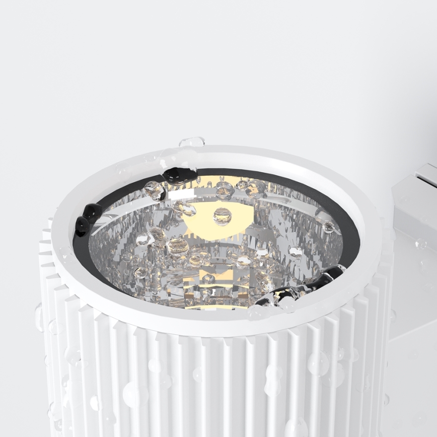 Maytoni O419WL-01W - Εξωτερικό επιτοίχιο φωτιστικό RANDO 1xE27/60W/230V IP54 λευκό