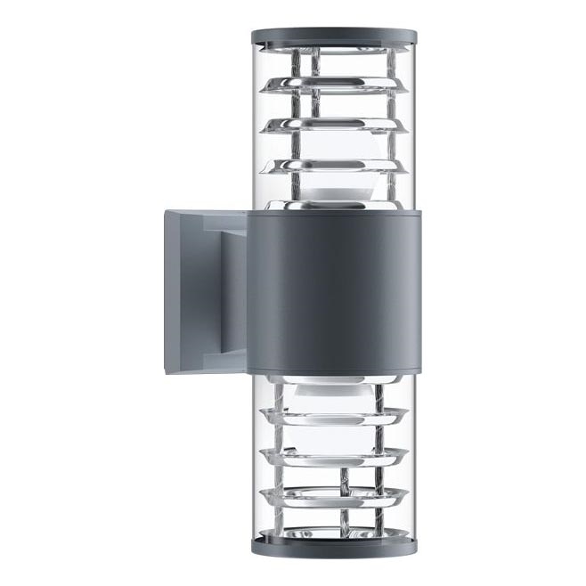 Maytoni O576WL-02GR - Επιτοίχιο φωτιστικό εξωτερικού χώρου BRONX 2xE27/60W/230V IP54 ανθρακί