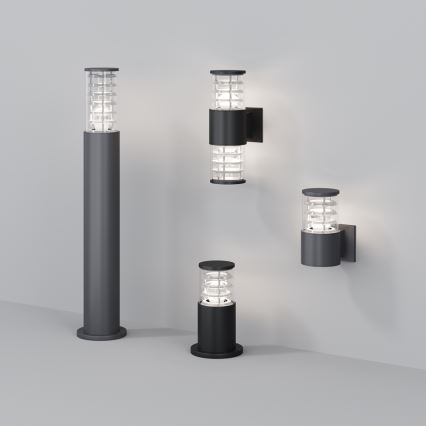 Maytoni O576WL-02GR - Επιτοίχιο φωτιστικό εξωτερικού χώρου BRONX 2xE27/60W/230V IP54 ανθρακί