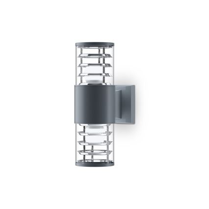 Maytoni O576WL-02GR - Επιτοίχιο φωτιστικό εξωτερικού χώρου BRONX 2xE27/60W/230V IP54 ανθρακί