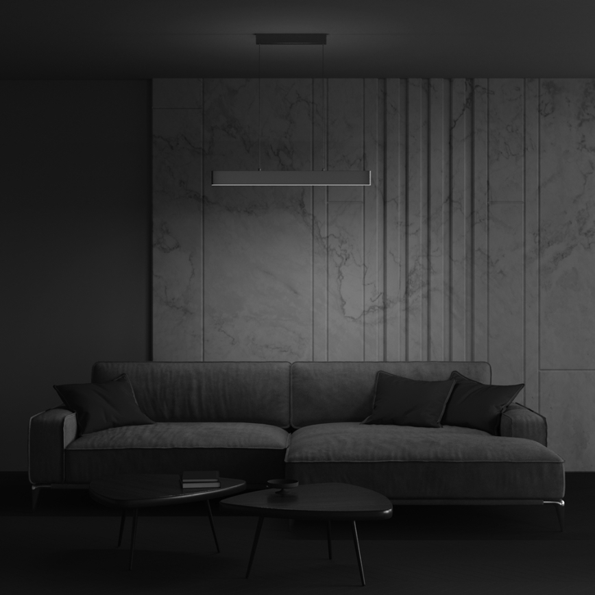 Maytoni P010PL-L23G3K -  Κρεμαστό φωτιστικό οροφής LED STEP LED/23W/230V 3000K 91 cm χρυσό