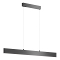 Maytoni P010PL-L30B4K -  Κρεμαστό φωτιστικό οροφής LED STEP LED/30W/230V 4000K 118,5 cm μαύρο