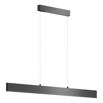 Maytoni P010PL-L30B4K -  Κρεμαστό φωτιστικό οροφής LED STEP LED/30W/230V 4000K 118,5 cm μαύρο