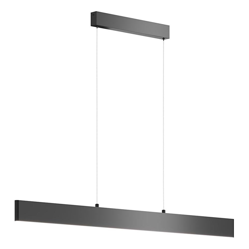 Maytoni P010PL-L30B4K -  Κρεμαστό φωτιστικό οροφής LED STEP LED/30W/230V 4000K 118,5 cm μαύρο