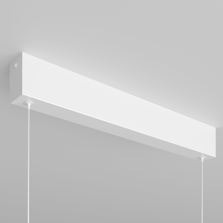 Maytoni P010PL-L30W4K -  Κρεμαστό φωτιστικό οροφής LED STEP LED/30W/230V 4000K 118,5 cm λευκό