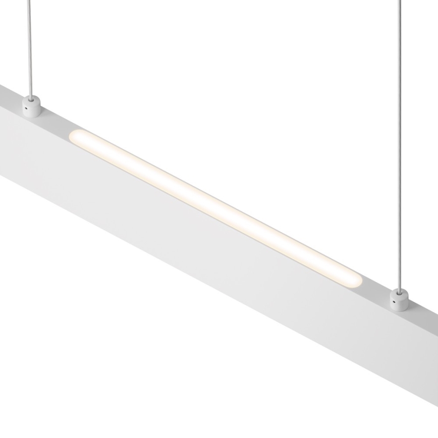 Maytoni P010PL-L30W4K -  Κρεμαστό φωτιστικό οροφής LED STEP LED/30W/230V 4000K 118,5 cm λευκό