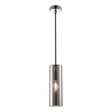 Maytoni P011PL-01CH - Κρεμαστό φωτιστικό οροφής GIOIA 1xE14/40W/230V μαύρο
