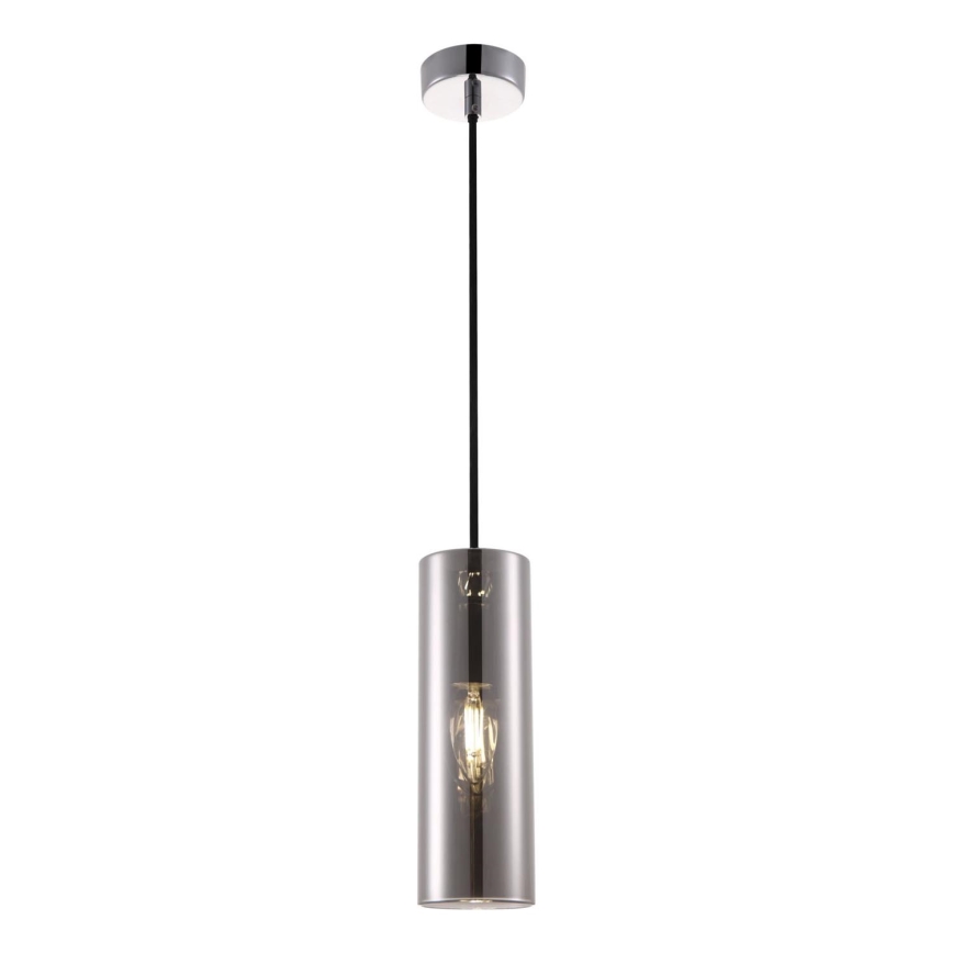 Maytoni P011PL-01CH - Κρεμαστό φωτιστικό οροφής GIOIA 1xE14/40W/230V μαύρο