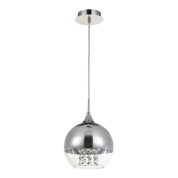 Maytoni P140-PL-110-1-N - Κρεμαστό φωτιστικό οροφής FERMI 1xE27/60W/230V γυαλιστερό χρώμιο