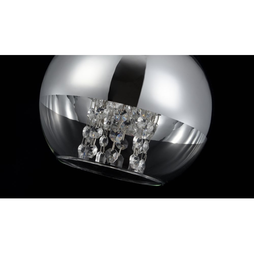 Maytoni P140-PL-110-1-N - Κρεμαστό φωτιστικό οροφής FERMI 1xE27/60W/230V γυαλιστερό χρώμιο