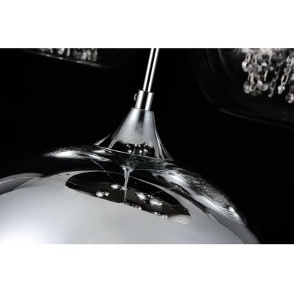 Maytoni P140-PL-170-5-N - Κρεμαστό φωτιστικό οροφής FERMI 5xE27/60W/230V γυαλιστερό χρώμιο