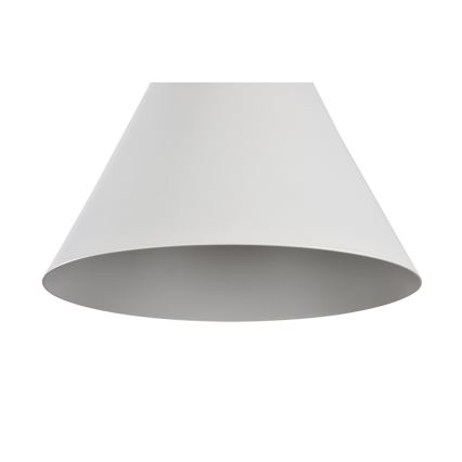 Maytoni P359-PL-01-W - Κρεμαστό φωτιστικό οροφής BICONES 1xE27/60W/230V διάμετρος 22 cm λευκό/μπεζ