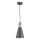Maytoni P359-PL-140-C - Κρεμαστό φωτιστικό οροφής BICONES 1xE27/60W/230V διάμετρος 14 cm γκρι/μπεζ