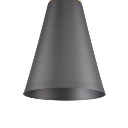 Maytoni P359-PL-140-C - Κρεμαστό φωτιστικό οροφής BICONES 1xE27/60W/230V διάμετρος 14 cm γκρι/μπεζ