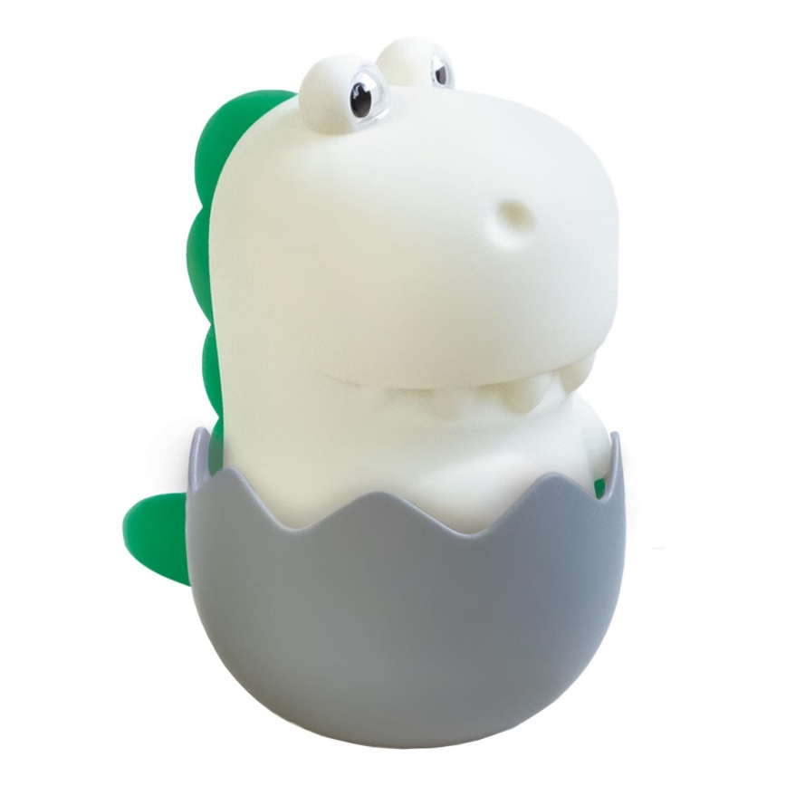 MegaLight - LED RGB Dimming επαναφορτιζόμενο παιδικό αφής φωτιστικό DIGGY DINO LED/5V