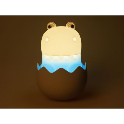 MegaLight - LED RGB Dimming επαναφορτιζόμενο παιδικό αφής φωτιστικό DIGGY DINO LED/5V