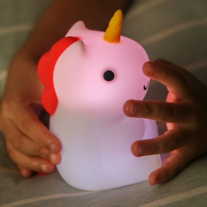 MegaLight - LED RGB Dimming επαναφορτιζόμενο παιδικό αφής φωτιστικό MAGGY MAGIC LED/5V