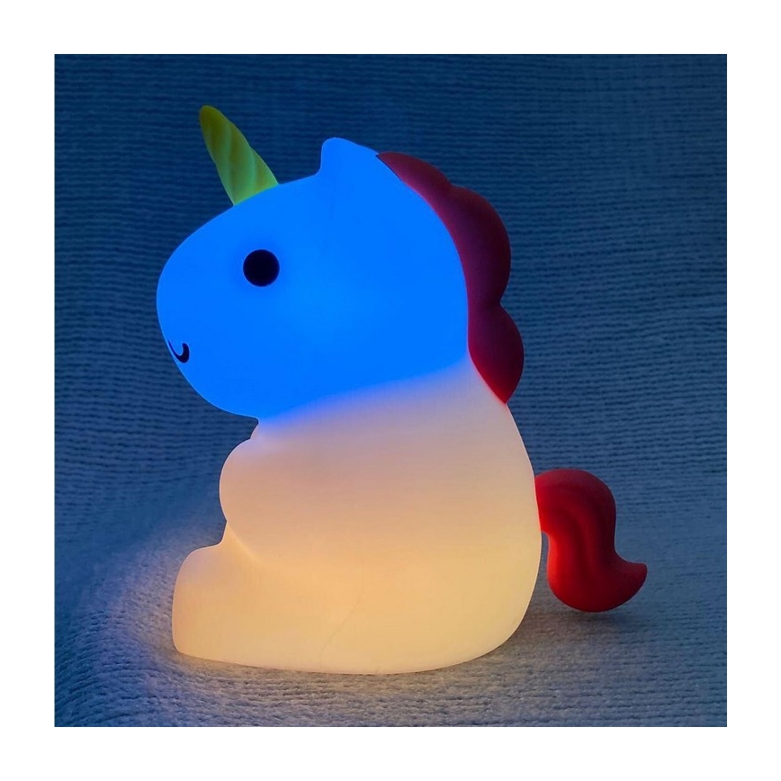 MegaLight - LED RGB Dimming επαναφορτιζόμενο παιδικό αφής φωτιστικό MAGGY MAGIC LED/5V