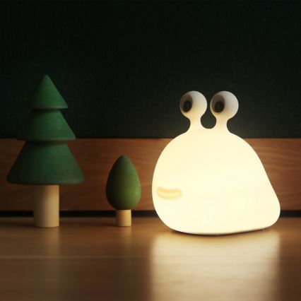 MegaLight - LED RGB Dimming επαναφορτιζόμενο παιδικό αφής φωτιστικό MOMO MOON LED/5V